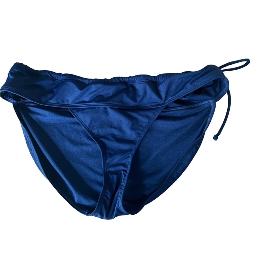 Athleta Bikini Suit Bottom Navy Blue Size XL